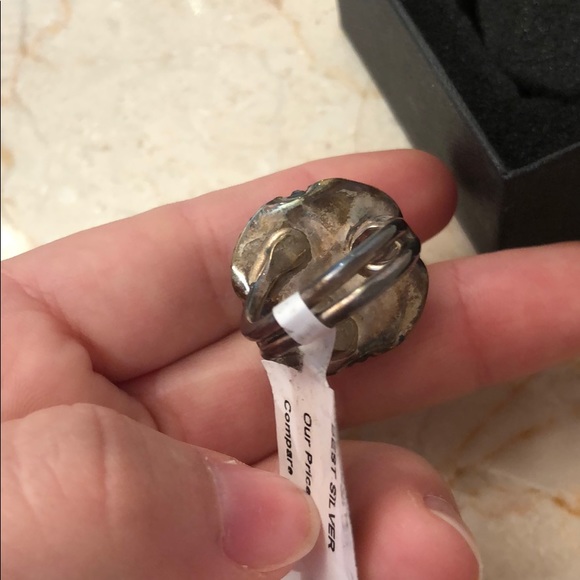 Giorgio Martello Silver Ring with Swarovski - Picture 6 of 7